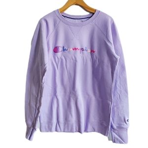 Champion Fleece Crewneck Classic Sweatshirt, M